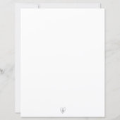 Pompoenkruid - gevoerd papier blad (Achterkant)