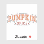 Pompoenkruid | HERFST | Vinyl gesneden vinyl Sticker (Vel)