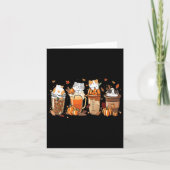 Pompoenkruid, latte kostuum voor katten, luifel kaart (Voorkant)