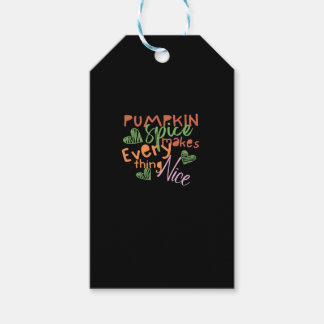 Pompoenkruid maakt alles mooi en essentieel cadeaulabel