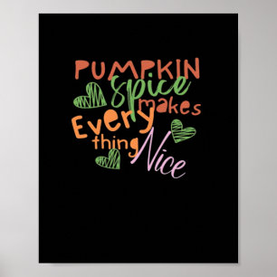 Pompoenkruid maakt alles mooi en essentieel poster