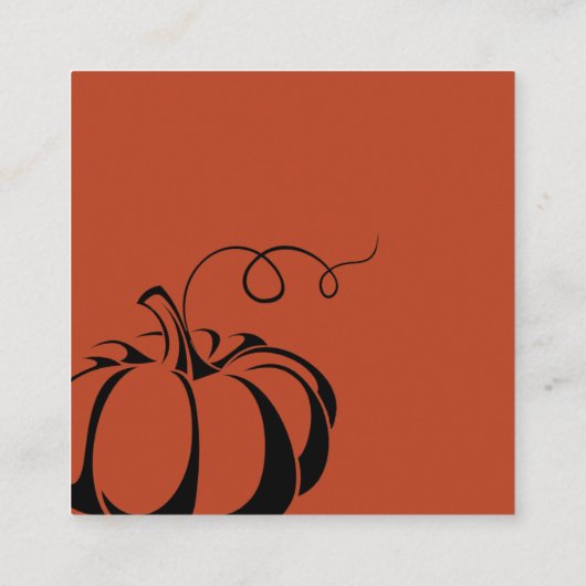 Pompoenkruid QR-code Informatiekaartje (Achterkant)