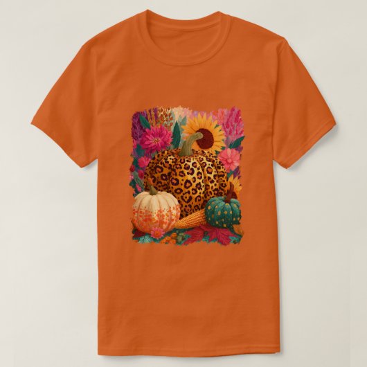 Pompoenkruid T-shirt (Design voorkant)