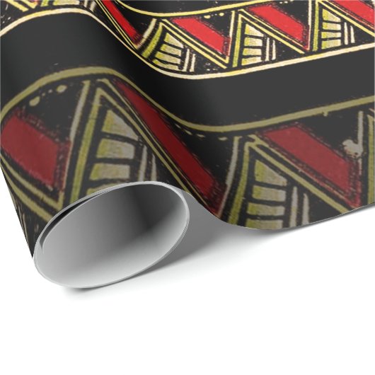 Pompoenlabel Antiek vlindermerk Cadeaupapier (Rol Hoek)