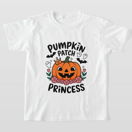 pompoenlapjesprinses t-shirt (Laagn)
