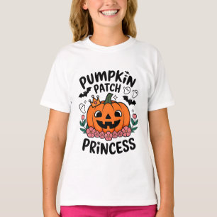 pompoenlapjesprinses t-shirt