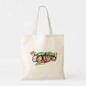 Pompoenliefhebber Tote Bag (Achterkant)
