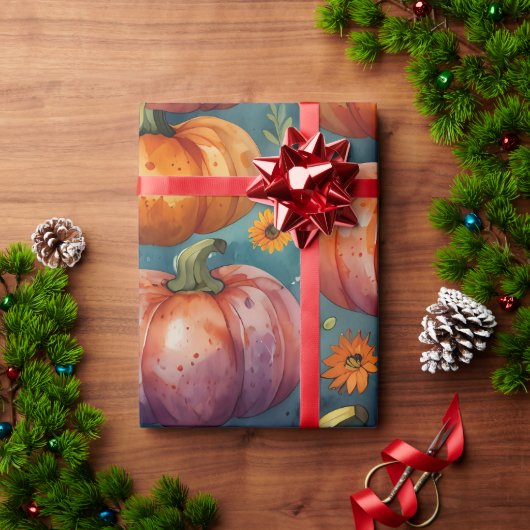 Pompoenliefhebbers Cadeaupapier (Feestdagen Geschenken)