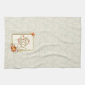 Pompoenlijst 'Dank Je' Theedoek (Horizontaal)