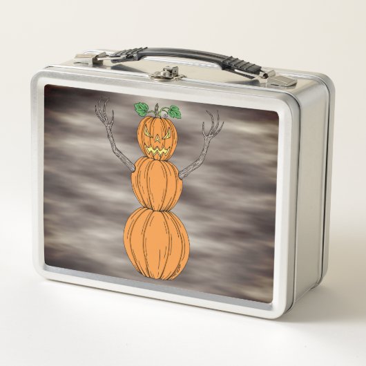 Pompoenman Halloween Kunst (Voorkant)
