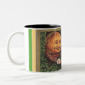  pompoenMan Tweekleurige Koffiemok (Links)