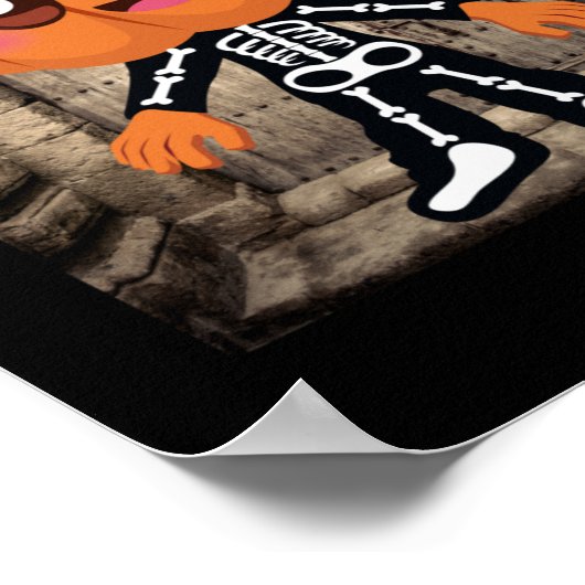 pompoenmonster poster (Hoek)