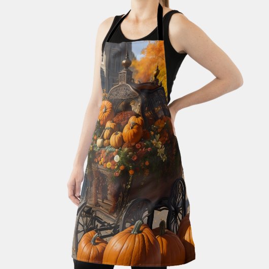 Pompoenoogst Elegance - Schort in drie maten (Insitu)