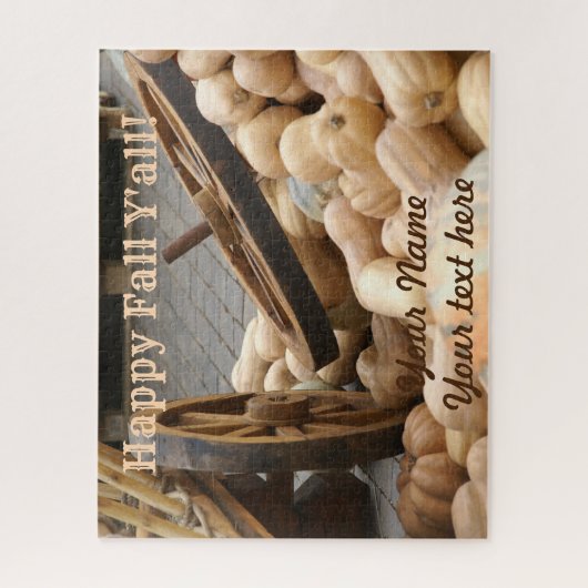 Pompoenoogst Legpuzzel (Verticaal)