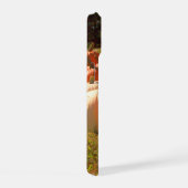 Pompoenoogst, pompoenen op een pompoenveld iPhone 15 case (Rechterkant)