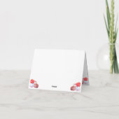 Pompoenoogst Thanksgiving gevouwen kerstkaart Feestdagen Kaart (Achterkant)