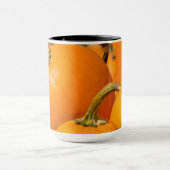 Pompoenoogst Zwarte 15 oz Ringer Mok (Midden)