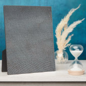 Pompoenoppervlak van een blad van grijze leisteen fotoplaat (Zijkant)