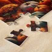 Pompoenpad Herfstbos Legpuzzel (Zijkant)