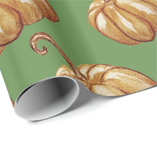 Pompoenpakpapier Cadeaupapier (Rol Hoek)