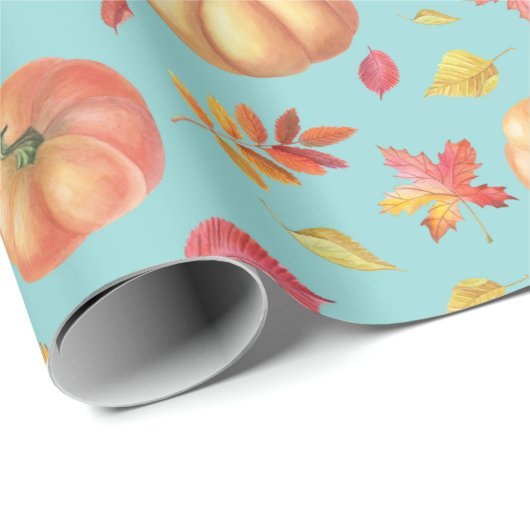 Pompoenpakpapier Cadeaupapier (Rol Hoek)