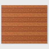 Pompoenpakpapier Cadeaupapier (Vlak)