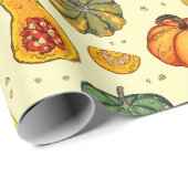 Pompoenpakpapier Cadeaupapier (Rol Hoek)