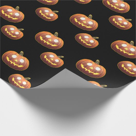 Pompoenpakpapier Cadeaupapier (Hoek)