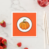 Pompoenpapier Napkin Servet (Insitu)