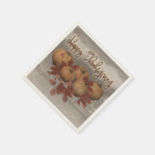 pompoenpapier Napkin Servet (Hoek)