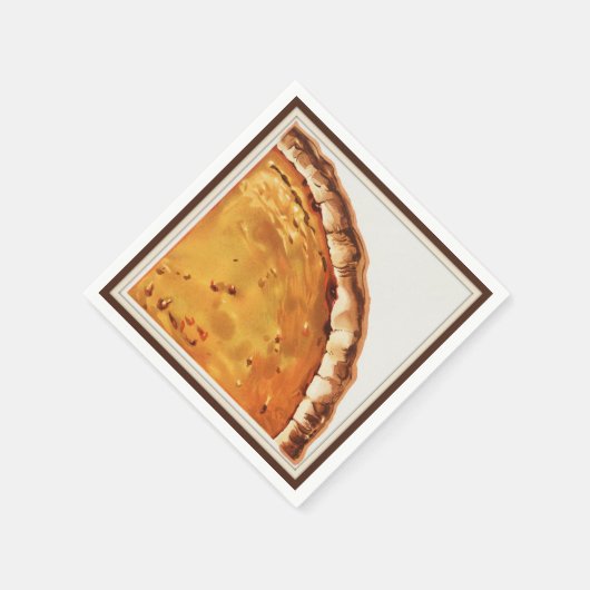  pompoenpapier Napkin Servet (Hoek)