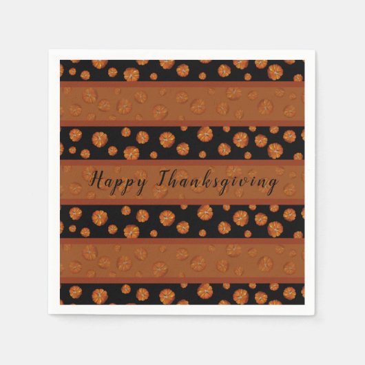 Pompoenpapier Napkins Servet (Voorkant)