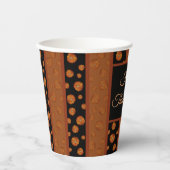 Pompoenpapierbakken Papieren Bekers (Voorkant)