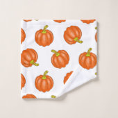 Pompoenpatroon Bad Handdoek (Wasdoekje)