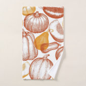 Pompoenpatroon Bad Handdoek (Handdoek)
