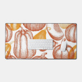 Pompoenpatroon Bureaumat (Keyboard & Muis)