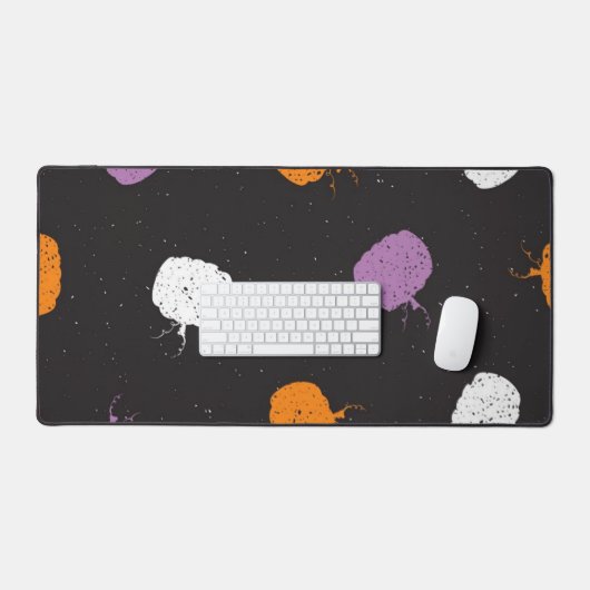 Pompoenpatroon Bureaumat (Keyboard & Muis)