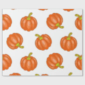 Pompoenpatroon Cadeaupapier (Vlak)