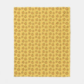 pompoenpatroon fleece deken (Voorkant)