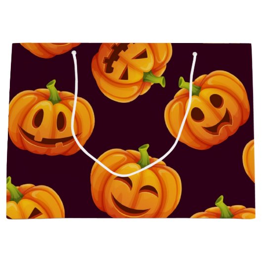 Pompoenpatroon Groot Cadeauzakje (Voorkant)