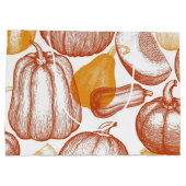 Pompoenpatroon Groot Cadeauzakje (Achterkant)