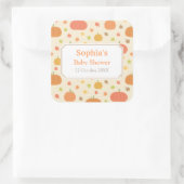 Pompoenpatroon Herfst Decoratie Stickers (Tas)