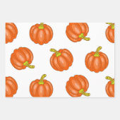 Pompoenpatroon Inpakpapier Vel (Voorkant 2)