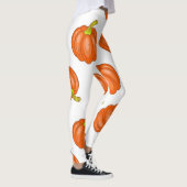 Pompoenpatroon Leggings (Rechts)