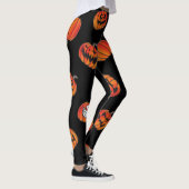 Pompoenpatroon Leggings (Rechts)