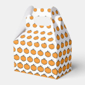 Pompoenpatroon op maat bedankdoosjes (Achterkant)