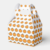 Pompoenpatroon op maat bedankdoosjes (Voorkant Zijde)