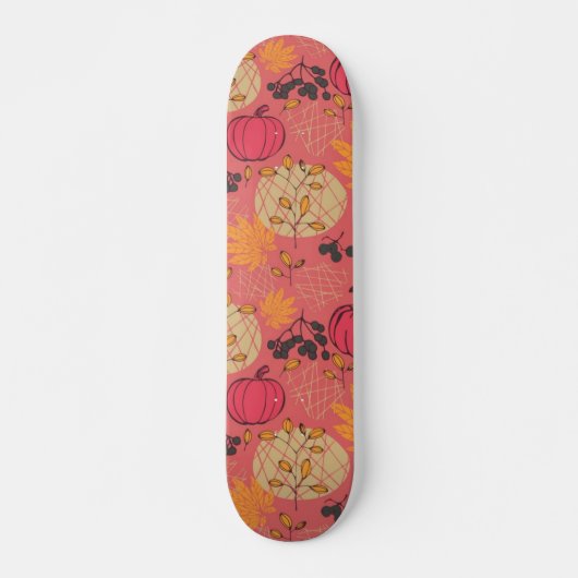 Pompoenpatroon Persoonlijk Skateboard (Voorkant)