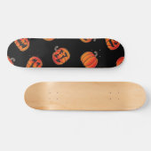 Pompoenpatroon Persoonlijk Skateboard (Horizontaal)