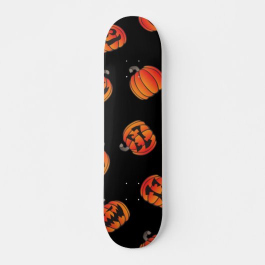 Pompoenpatroon Persoonlijk Skateboard (Voorkant)